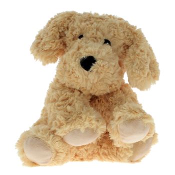Cozy peluche bouillotte chien Soframar - 1 peluche de 27 cm
