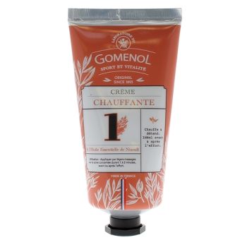 Crème de massage chauffante n°1 Goménol - tube de 75ml