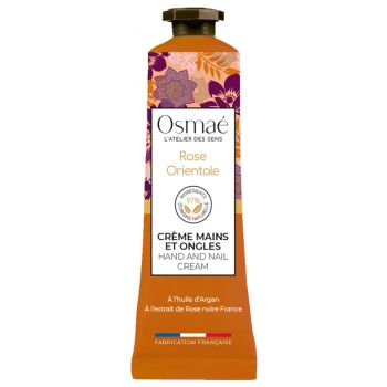 Crème mains et ongles Rose Orientale Osmaé - tube de 30 ml