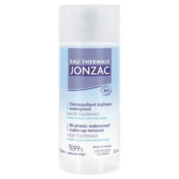 Démaquillant biphase waterproof Eau thermale Jonzac - flacon de 150ml
