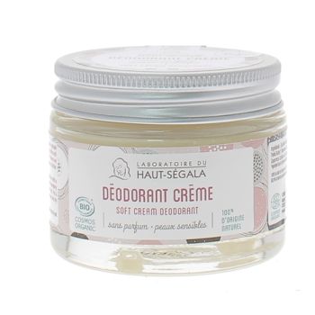 Déodorant crème sans parfum bio Haut-Ségala - pot de 50 g