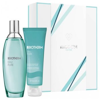 Eau Pure Eau de toilette + Gel douche parfumé offert Biotherm - coffret de 2 produits
