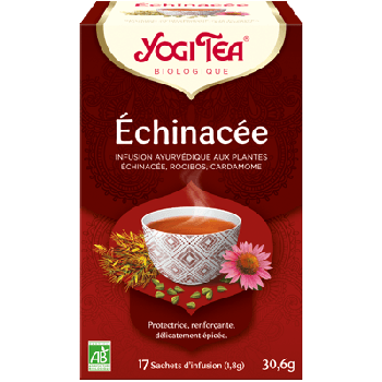Echinacée bio Yogi Tea - boîte de 17 infusettes