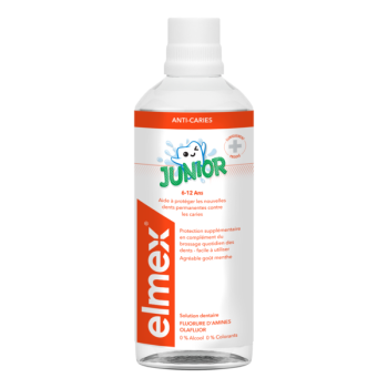 Solution dentaire junior 6-12 ans Elmex - flacon de 400 ml