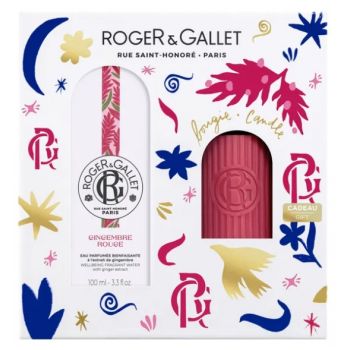 Coffret Gingembre rouge Roger & Gallet - coffret de 2 produits