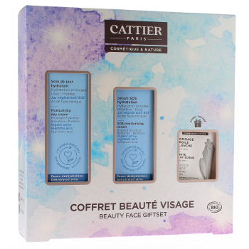 Coffret beauté visage Cattier - coffret de 3 produits