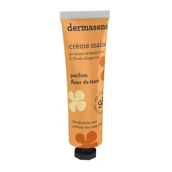 Dermasens crème mains parfum fleur de tiaré Marque Verte - tube de 30ml