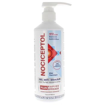 Gel anti-douleur aux huiles essentielles Nociceptol - flacon de 500 ml
