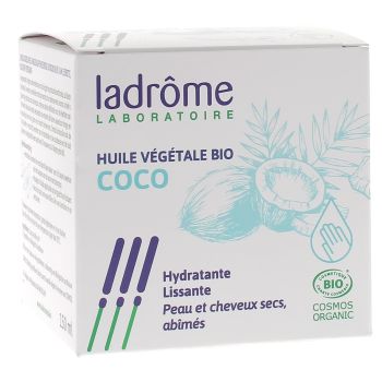 Huile de coco bio Ladrôme - pot de 150 ml