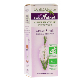 Huile essentielle Arbre à thé (Tea Tree) Bio Dr Valnet - flacon de 10 ml