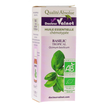 Huile essentielle Basilic Bio Dr Valnet - 10 ml