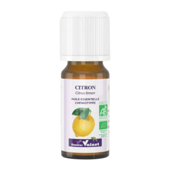 Huile essentielle Citron Bio Dr Valnet - 10 ml