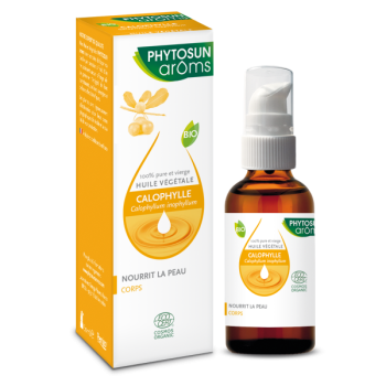 Huile végétale de Calophylle Phytosun Arôms - flacon de 50 ml