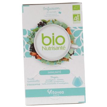 Infusion Immunité Bio Nutrisanté - boîte de 20 sachets