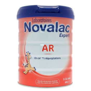 Lait en poudre AR 0-36 mois Novalac Expert - pot de 800 g
