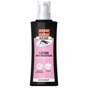 Lotion anti-moustiques bébé Cinq sur Cinq - spray de 100ml