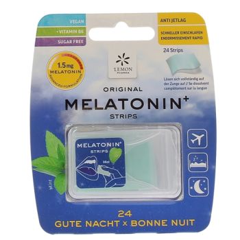 Melatonin + Lemon Pharma - boîte de 24 strips