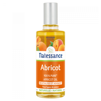 Natessance huile revitalisante abricot Léa Nature - flacon de 50 ml