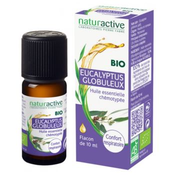 Huile essentielle d'Eucalyptus globuleux bio Naturactive - flacon de 10 ml