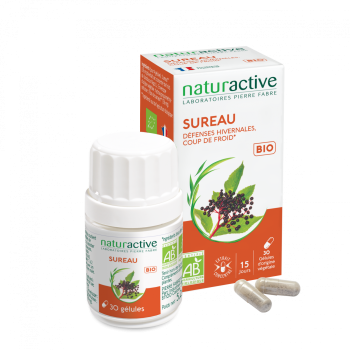 Sureau bio Naturactive - boîte de 30 gélules