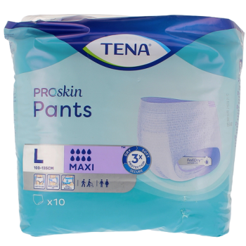 Proskin Pants Maxi taille L Tena - sachet de 10 protections