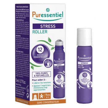 Roll-on stress Puressentiel - roll-on de 5 ml