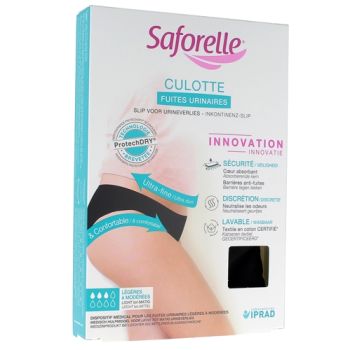 Culotte fuites urinaires Saforelle - une culotte