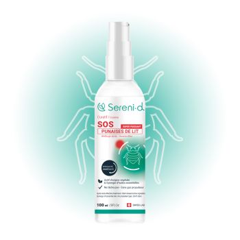 SOS Punaises de lit Sereni-d - spray de 100ml