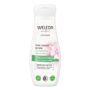 Soin lavant intime sécheresse bio Weleda - flacon de 200ml