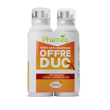 Spray anti-moustique BIO Phimea - spray de 2 x 75 ml