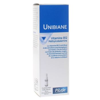 Unibiane vitamine B12 Pileje - Spray de 20 ml