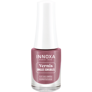 Vernis à ongles hypoallergénique Mauve irisé 106 Innoxa - flacon de 5 ml