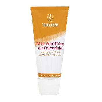 Pâte dentifrice au calendula Weleda - tube de 75 ml