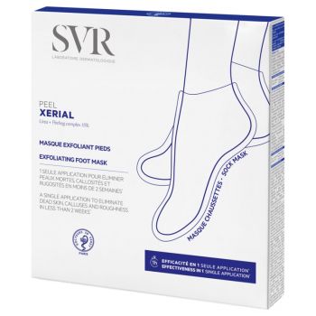 Xerial Peel masque exfoliant pieds SVR - boite d'un masque