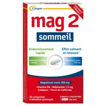 Mag 2 sommeil Cooper - boîte de 30 comprimés