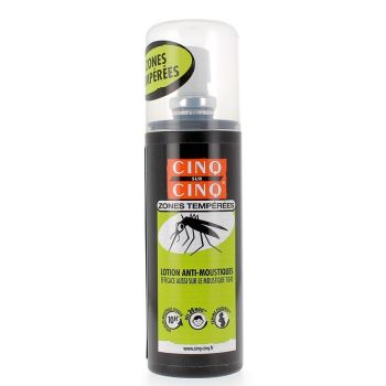 Lotion anti-moustiques zones tempérées Cinq sur cinq - Spray 100 ml