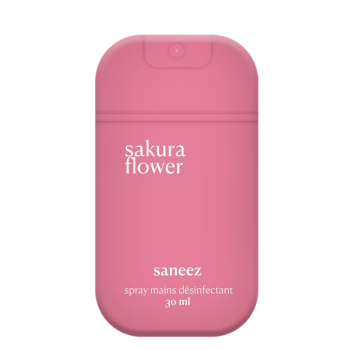 Spray désinfectant sakura flower Saneez - spray de 30ml