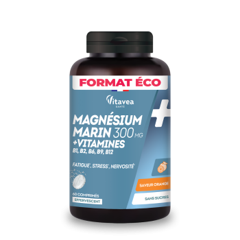 Magnésium + vitamines B1, B2, B6 détente Vitavea - boite de 60 comprimés effervescents