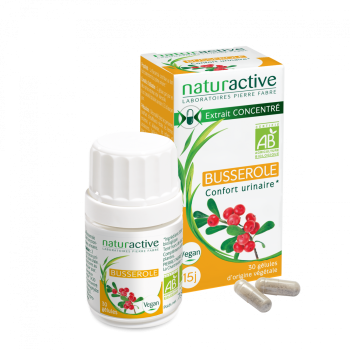 Elusanes Busserole bio Naturactive - boite de 30 gélules