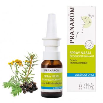 Spray nasal Décongestionnant Allergoforce Pranarom - spray 15 ml