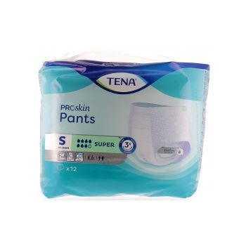 Pants Proskin Small Super (65 à 85 cm) Tena - 12 protections