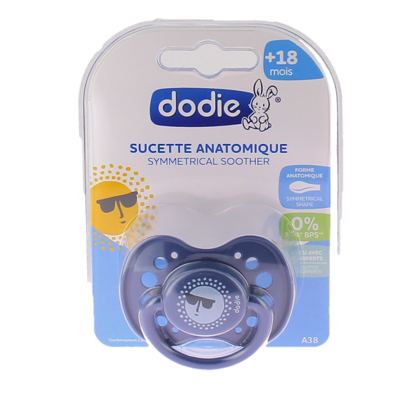 Sucette anatomique +18mois Dodie - une sucette