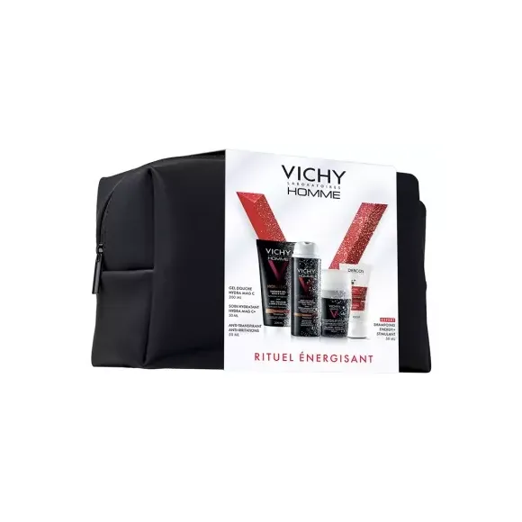 Coffret Mon rituel énergisant Vichy homme- coffret de 4 produits