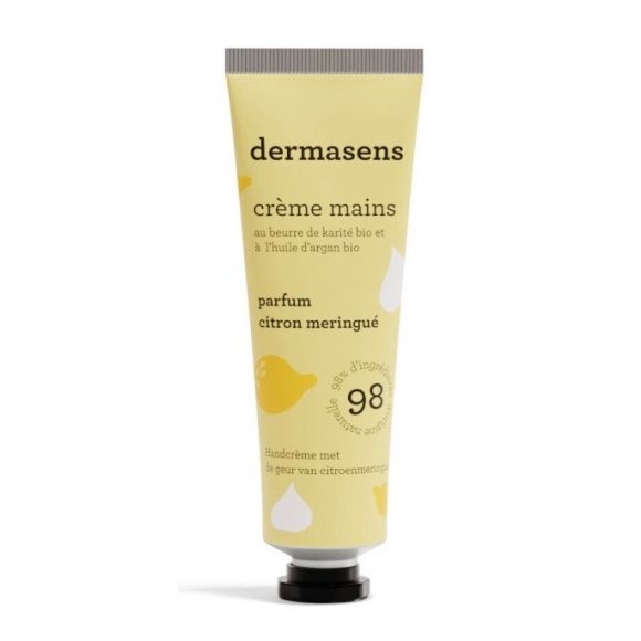 Dermasens Crème mains citron meringué Marque Verte - tube de 30ml