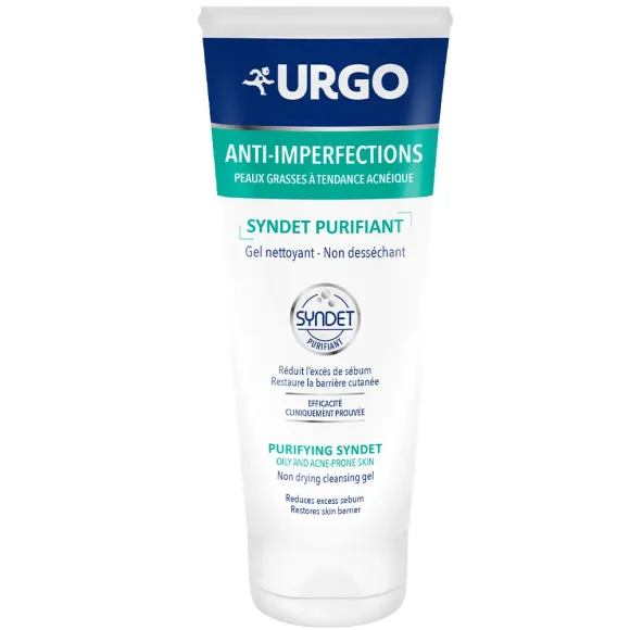 Syndet Purifiant gel nettoyant anti-imperfections Urgo - tube de 200ml