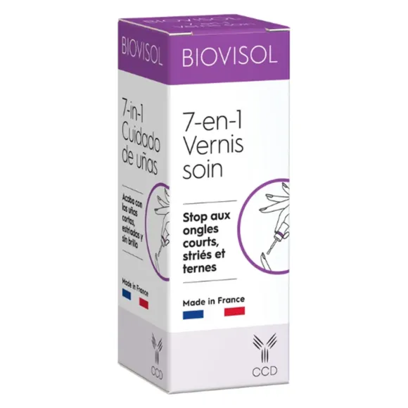 Biovisol vernis soins 7en1 CCD -  flacon de 11ml
