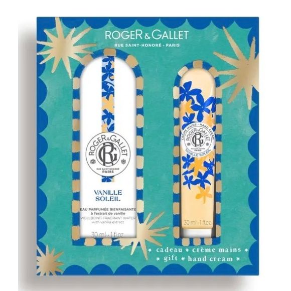 Coffret Vanille soleil Roger & Gallet - coffret de 2 produits