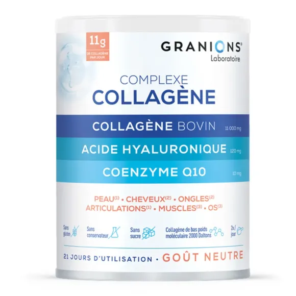 Complexe Collagène Bovin 242g Granions - pot de 242g