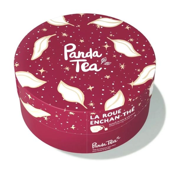 Coffret la roue enchan-thé Thés de Noël Panda Tea - boîte de 30 sachets