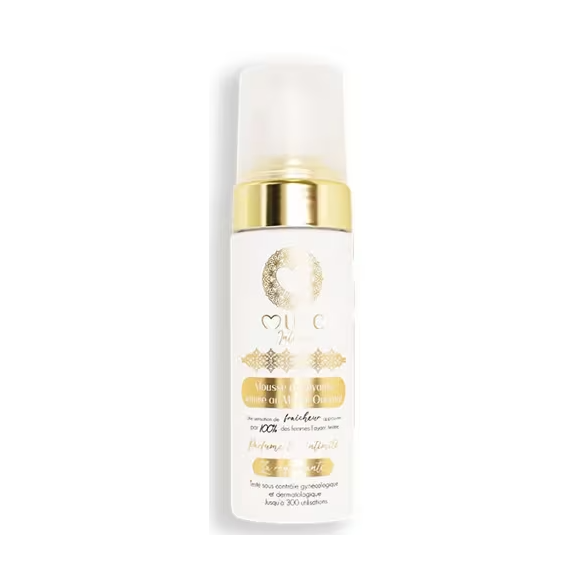 Mousse nettoyante intime au monoï oriental Musc Intime - flacon-pompe de 150ml